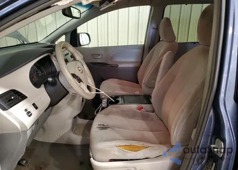 2014 Toyota Sienna Le 8-Passenger from USA, damaged, VIN 5TDKK3DC3ES423121